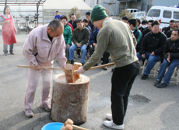 餅つき大会