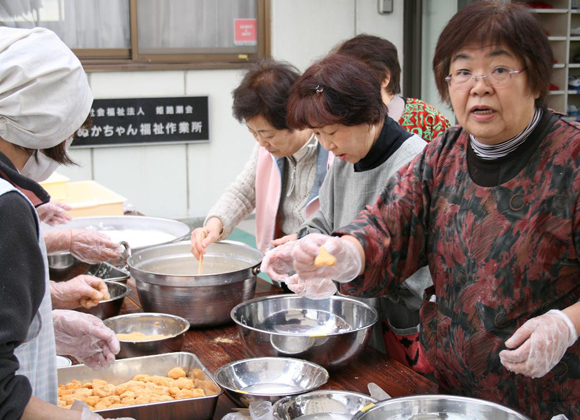 餅つき大会