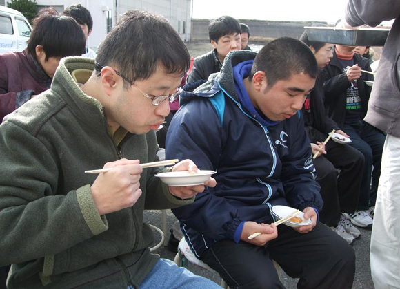 餅つき大会