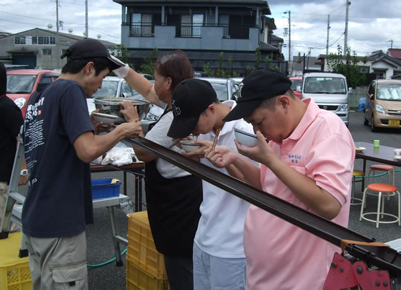 そうめん流し