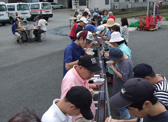 そうめん流し