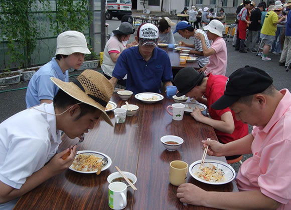 そうめん流し